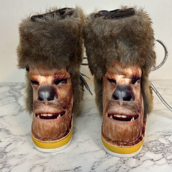 Irregular Choice Star Wars Chewbacca Boots 39 - Picture 2 of 7